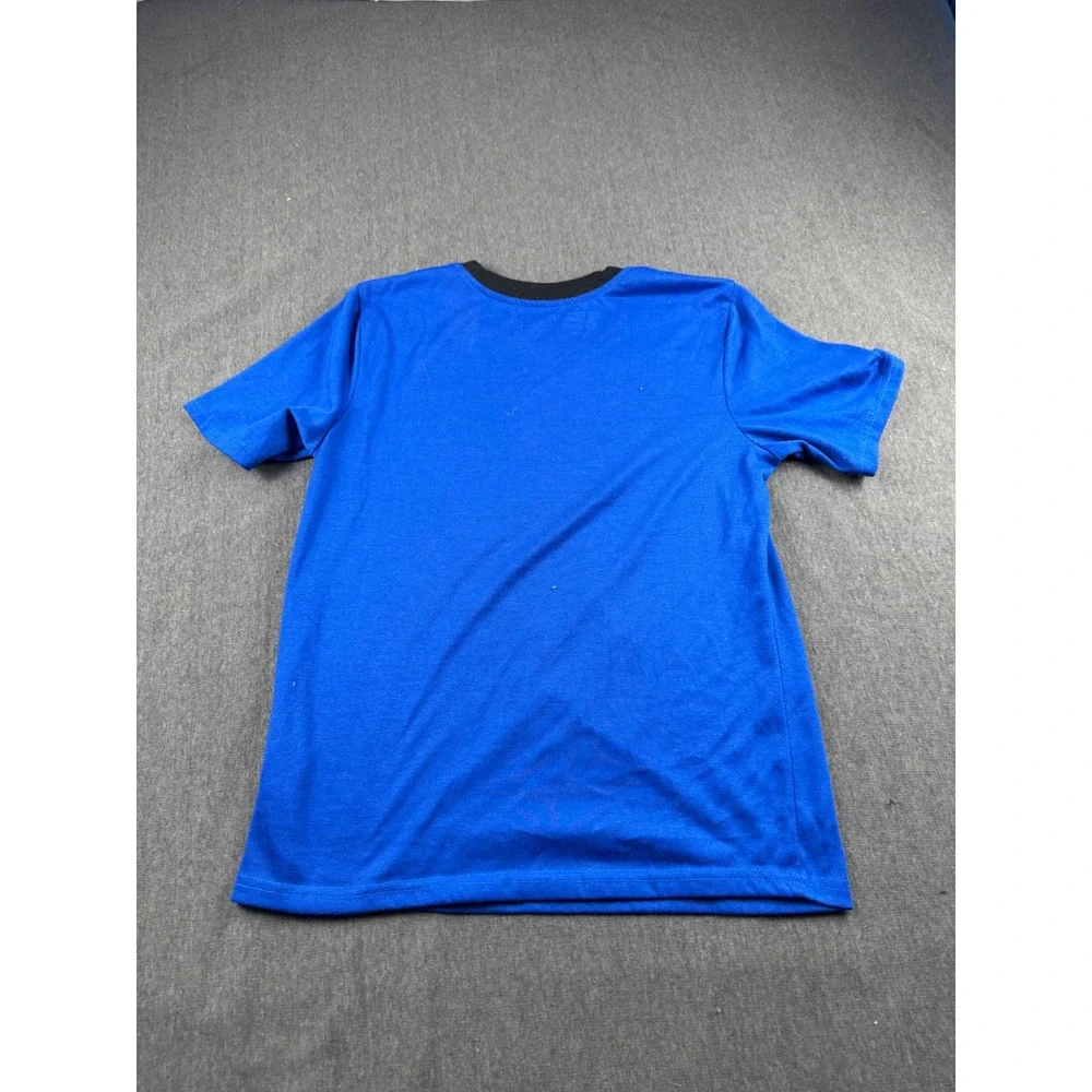 Wonder Nation Boys T-Shirt Bundle Size L 10-12 Husky Shark Blue Gray 2-Pack